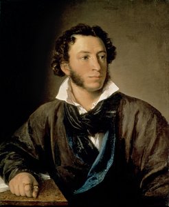 Portret van Alexander Pushkin (1799-1837)